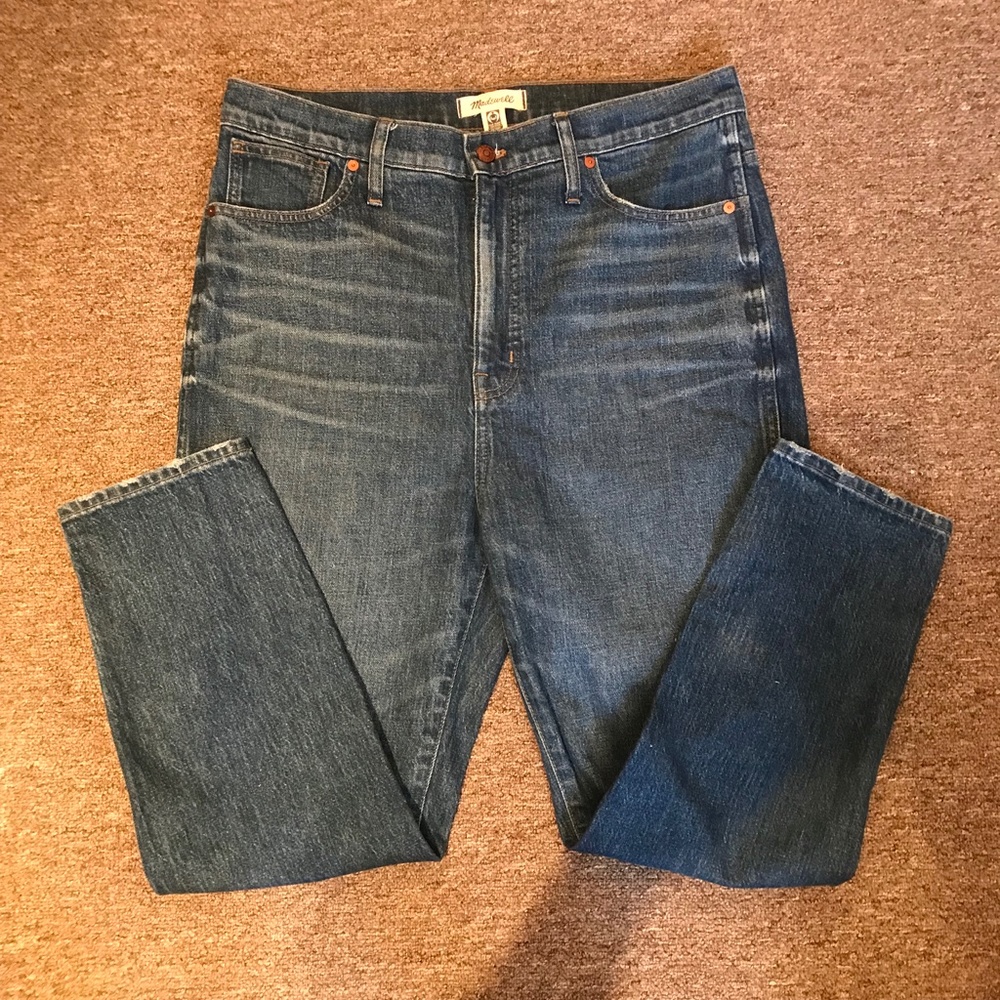 Madewell Stovepipe Jeans size 32